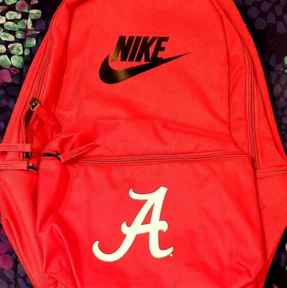 BNWOT, NIKE, ALABAMA/ROLLTIDE, HOT PINK & BLACK BACK PACK